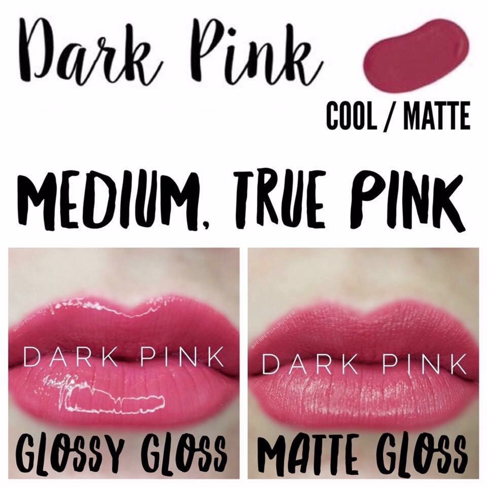 Dark pink LipSense